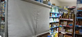 Mural de frío expositor refrigerado