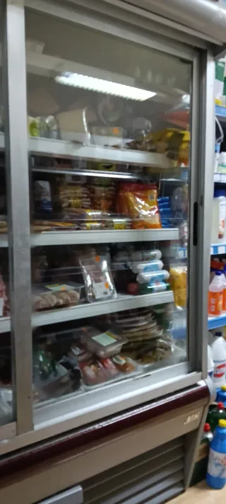 Mural de frío expositor refrigerado