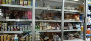 Mural de frío expositor refrigerado