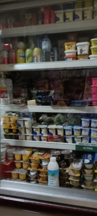 Mural de frío expositor refrigerado