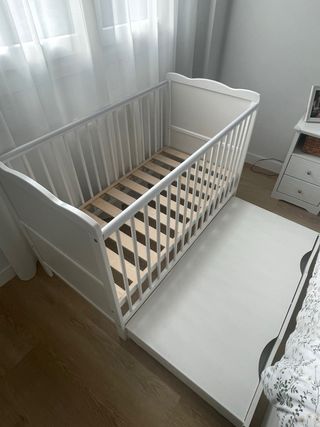 Cuna convertible + Extras TODO A ESTRENAR