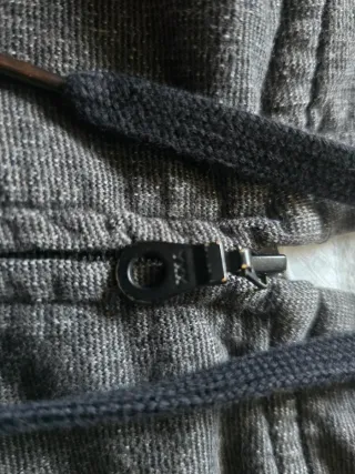 Sudadera DC Gris con Cremallera