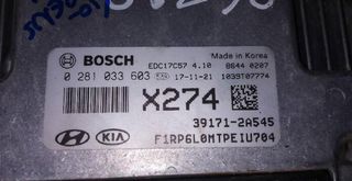 Kia 1630411 391712a545 centralita motor uce carens