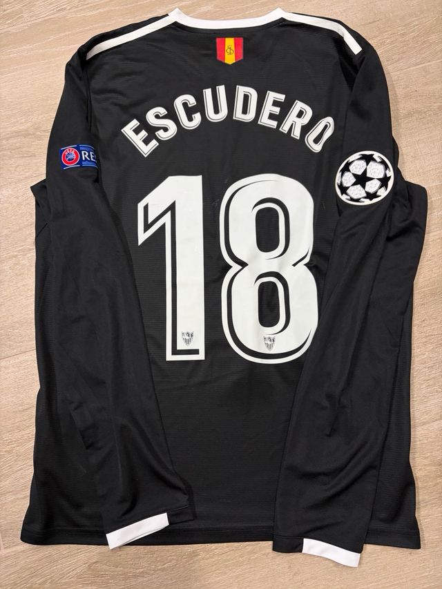 Camiseta Sevilla FC Player Match Manga Larga