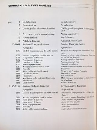 Dizionario "Il Boch" Francese Italiano 4 Edizione