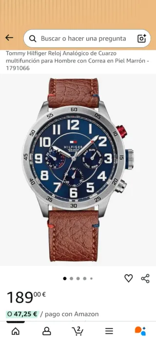 Reloj Tommy Hilfiger Hombre
