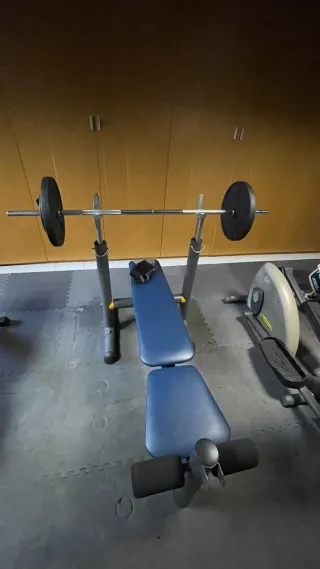 Banco de supino ajustável