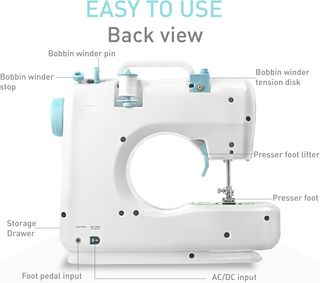 Máquina de costura eléctrica SIN ABRIR