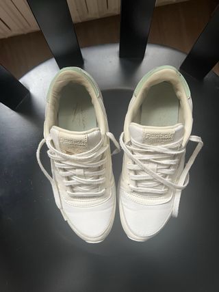 Zapatillas Reebok Blancas y Verdes