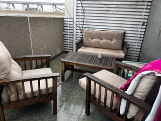 Conjunto Muebles Terraza: Sofá, 2 Sillones, 2 Mesa