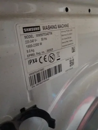 Lavadora Samsung 9kg