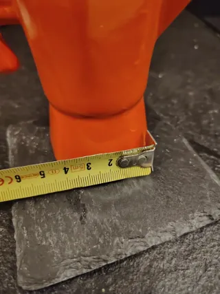 Caffettiera porta zucchero arancione