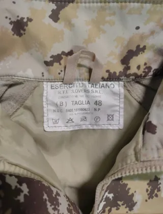 Giacca Militare Desert Softshell Esercito Italiano