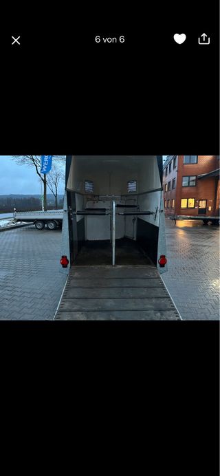 Remolque caballos Humbaur 2 plazas