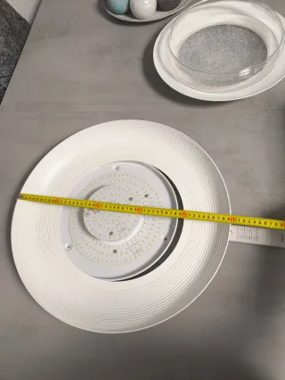 Plafón LED Mantra 3 tonos c/mando