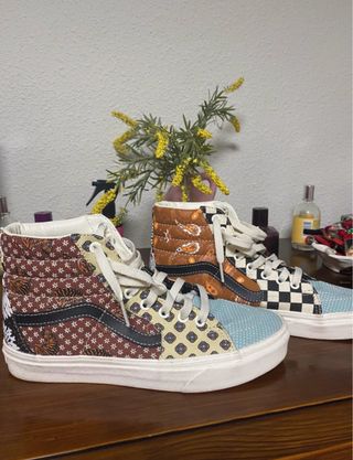 Vans sk8 hi Patchwork
