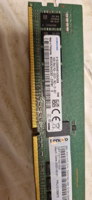 Memoria RAM Samsung 16GB DDR4 2933MHz