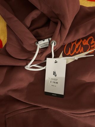 Sudadera Nike FLC HOODIE GPX Marrón