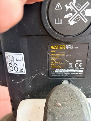 Hidrolavadora 140 bares