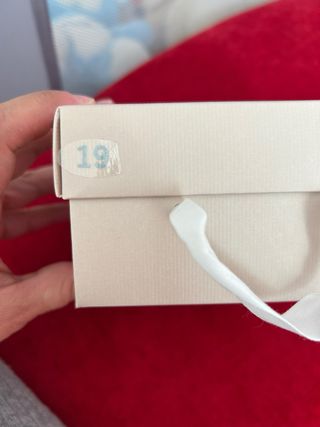 Scarpine neonato eleganti in tessuto