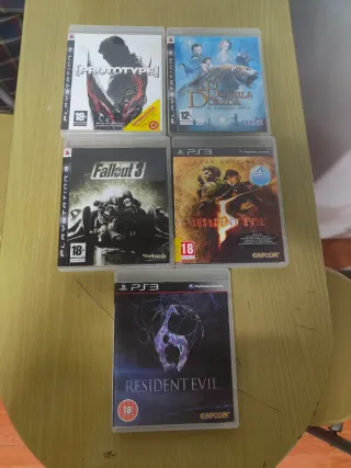 Lote 5 Juegos PS3