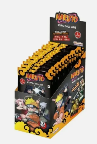 Caja sellada Naruto Mythos Card Game 1ª Ed. ENG