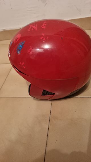 Casco de esquí infantil Wed'ze rojo