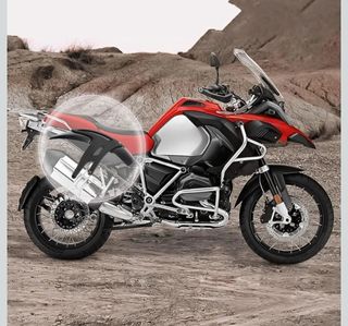 Guardabarros Trasero BMW R1200GS R1250GS Negro
