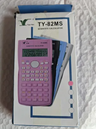 Calcolatrice Scientifica Tian Yan TY-82MS - Rosa