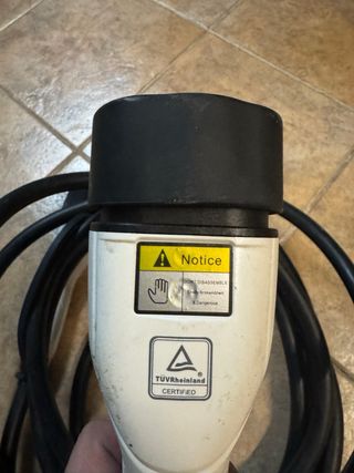 Cable Carga Coche Eléctrico Tipo 2 32A. 5 metros