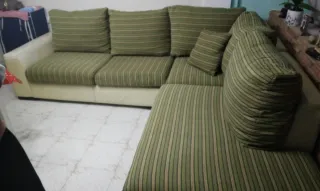 Sofá chaislongue 3 piezas 2,25x2,75m