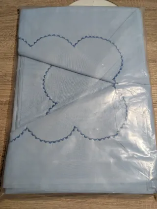 2 Juegos Sábanas 105cm Azul