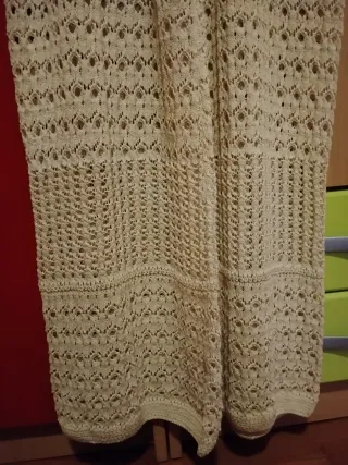 Pantalón crochet Mango Talla M