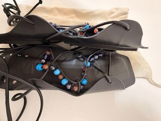 Sandalias Romanas Zara Negras Multicolor