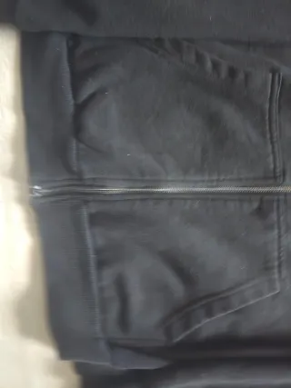 Sudadera DC Shoes Negra con Cremallera