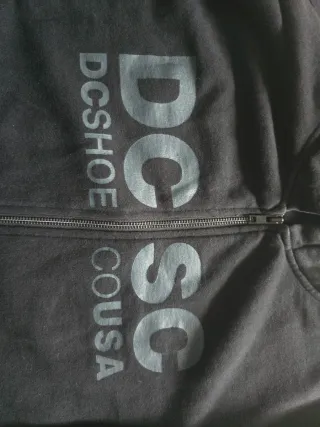 Sudadera DC Shoes Negra con Cremallera
