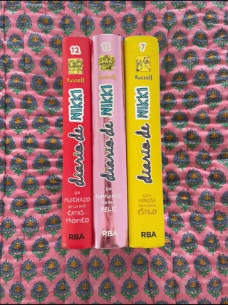 Tres libros el diario de Nikki