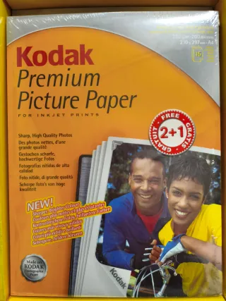 Papel Fotográfico Kodak Premium 230g A4
