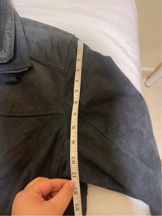 Chaqueta Aviador/Biker Hombre Negra