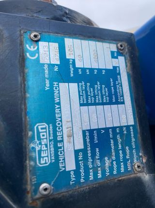 Cabrestante Hidráulico Sepson Econic