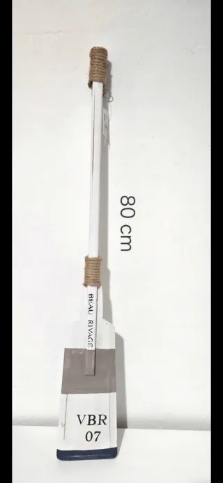 Remo Decorativo Madera 80cm