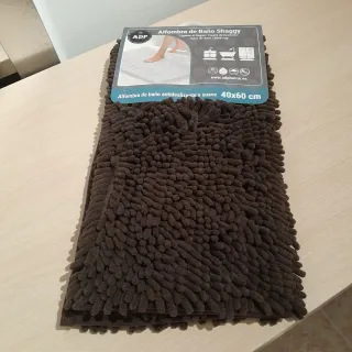 Alfombra baño Shaggy 40x60 cm