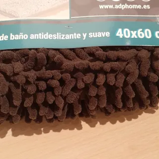 Alfombra baño Shaggy 40x60 cm