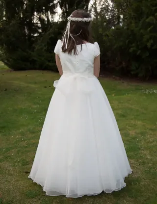 Vestido de Comunión Blanco roto