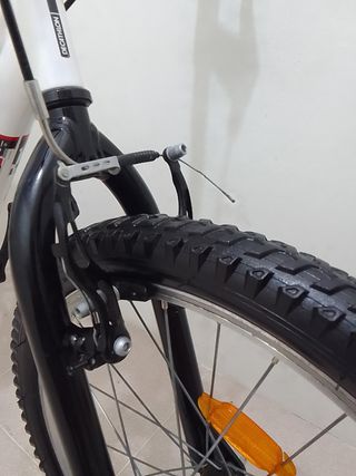 Bicicleta Rockrider Blanca 20 pulgadas decathlon