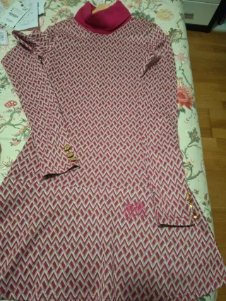 Vestido Casas Camaleónica Rosa Talla XS