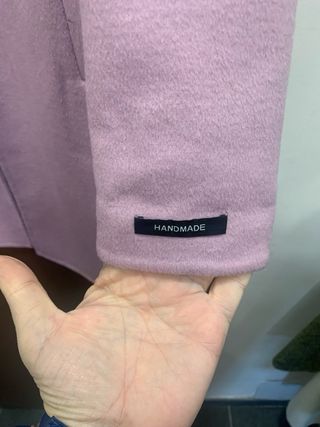 Cappotto Gretha Milano 50% Lana Rosa Taglia L