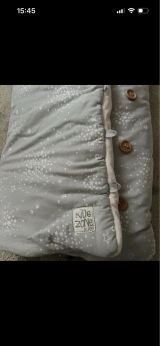 Saco capazo y silla. arrullo invierno estrellas