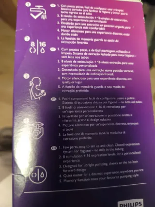 Philips Avent Extractor Leche Eléctrico Sencillo