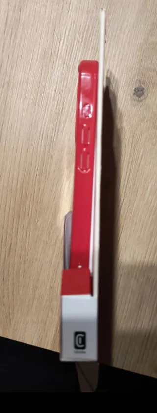 Cover iPhone 15 Pro Cellularline Rosso Trasparente